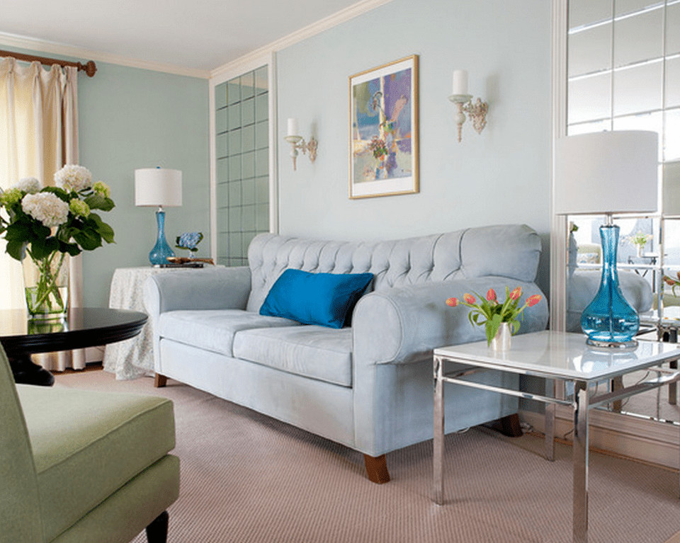 Light Blue Walls Living Room
 Blue Living Room Ideas