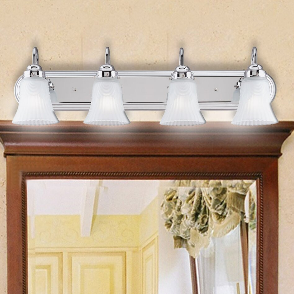 Light Fixtures Bathroom Vanity
 4 Light Bathroom Vanity Light