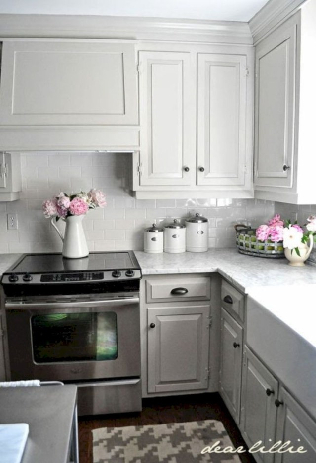 Light Kitchen Cabinet Ideas
 15 Grey Kitchen Cabinet Makeover Ideas GODIYGO