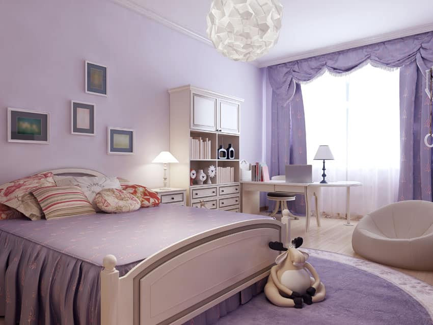 Light Purple Bedroom
 21 Fun Teen Girl Bedrooms Design Ideas Designing Idea