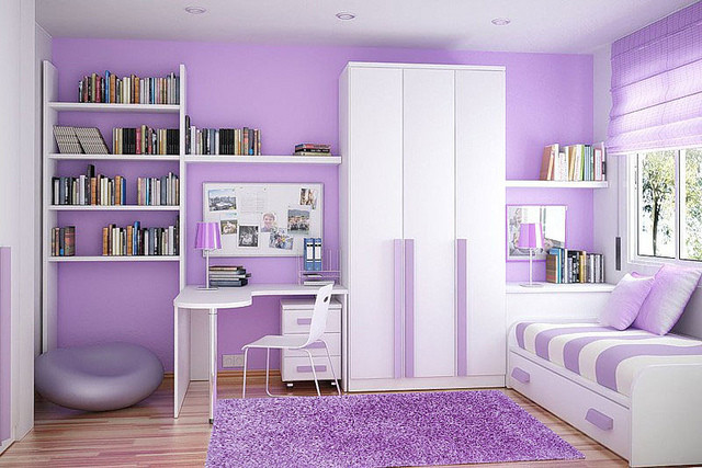Light Purple Bedroom
 The Meaining of Color Purple – Joyful Interiors