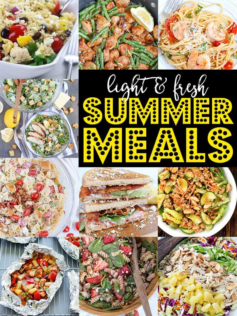 Light Summer Dinner
 30 Light Summer Meals Perfect for Al Fresco Dining