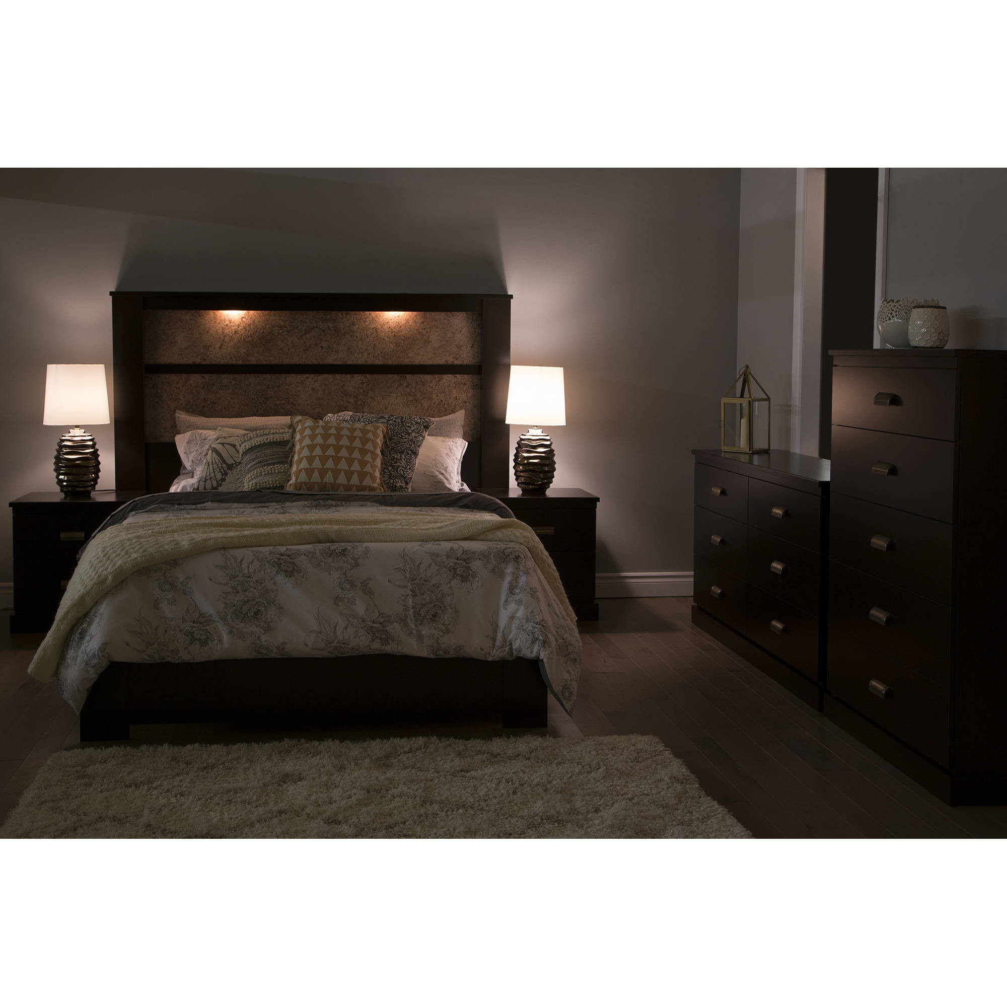 22 Fantastic Lighted Headboard Bedroom Set Home, Family, Style and