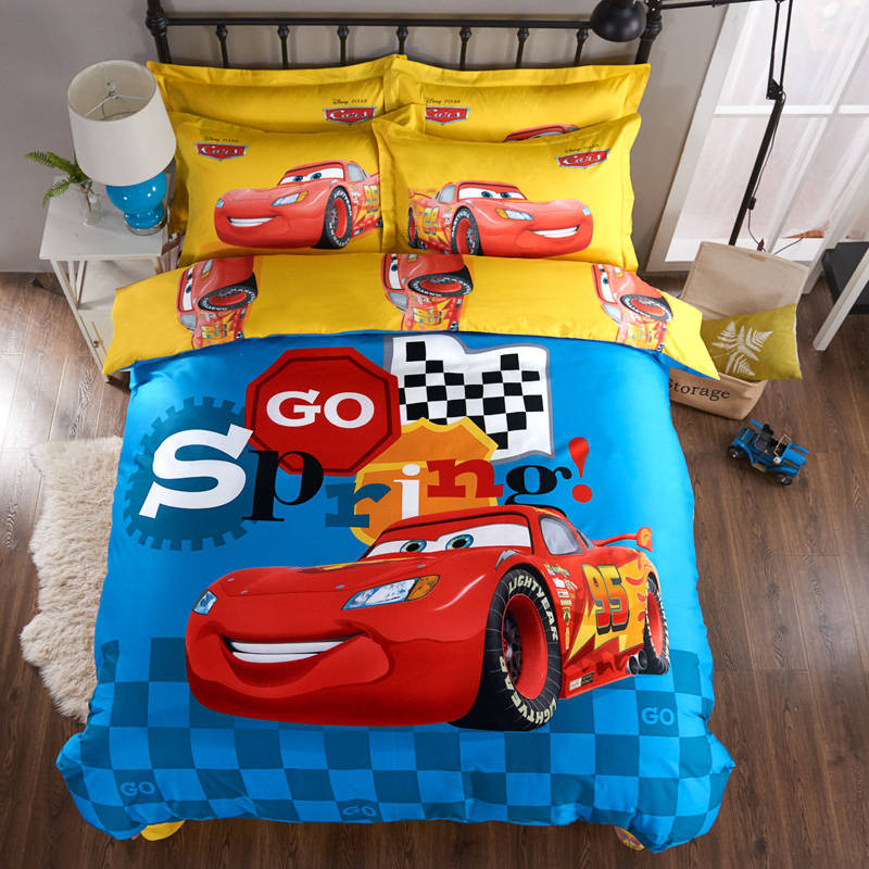 Lightning Mcqueen Bedroom Sets
 Lightning McQueen 3D Printed Bedding forter Set Duvet