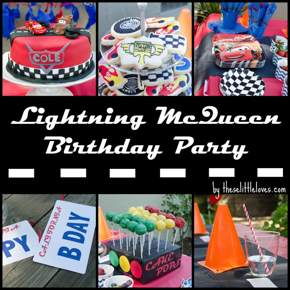 Lightning Mcqueen Birthday Party
 Cars Lightning McQueen Birthday Party Ideas