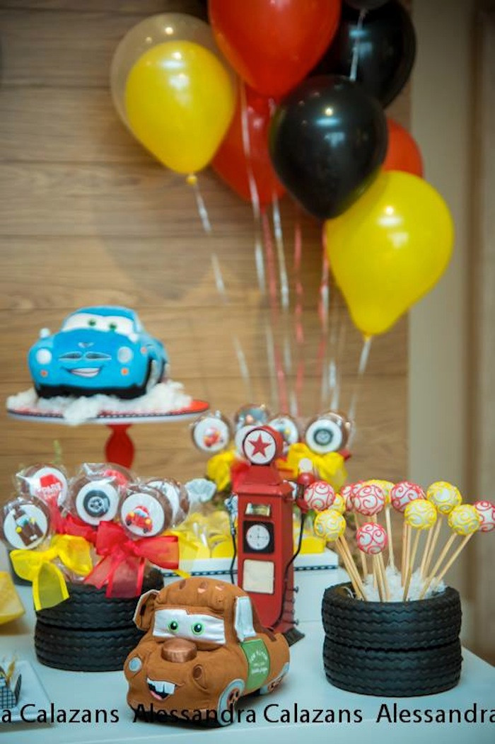 Lightning Mcqueen Birthday Party
 Kara s Party Ideas Lightning McQueen Cars themed