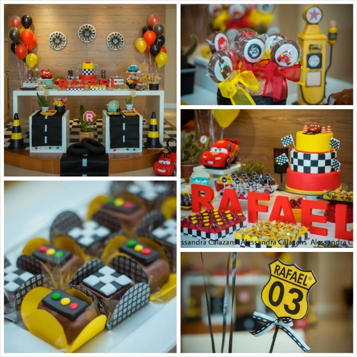 Lightning Mcqueen Birthday Party
 Kara s Party Ideas Lightning McQueen Cars Birthday Party