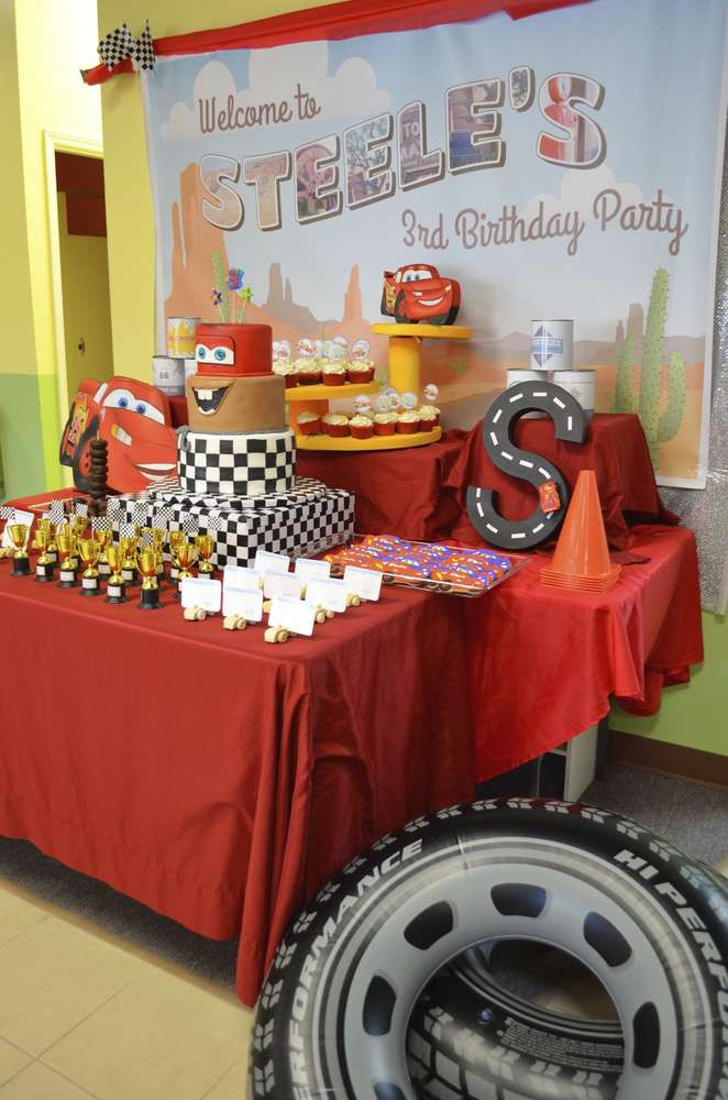 Lightning Mcqueen Birthday Party
 Lightning Mcqueen Birthday Party Ideas