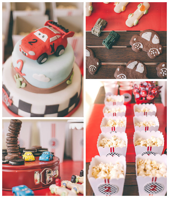 Lightning Mcqueen Birthday Party
 Kara s Party Ideas Cars Lightning McQueen Birthday Party