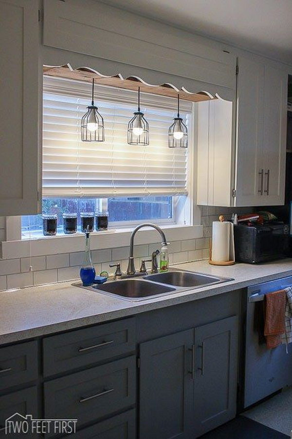 Lights Over Kitchen Sink
 30 Awesome Kitchen Lighting Ideas 2017