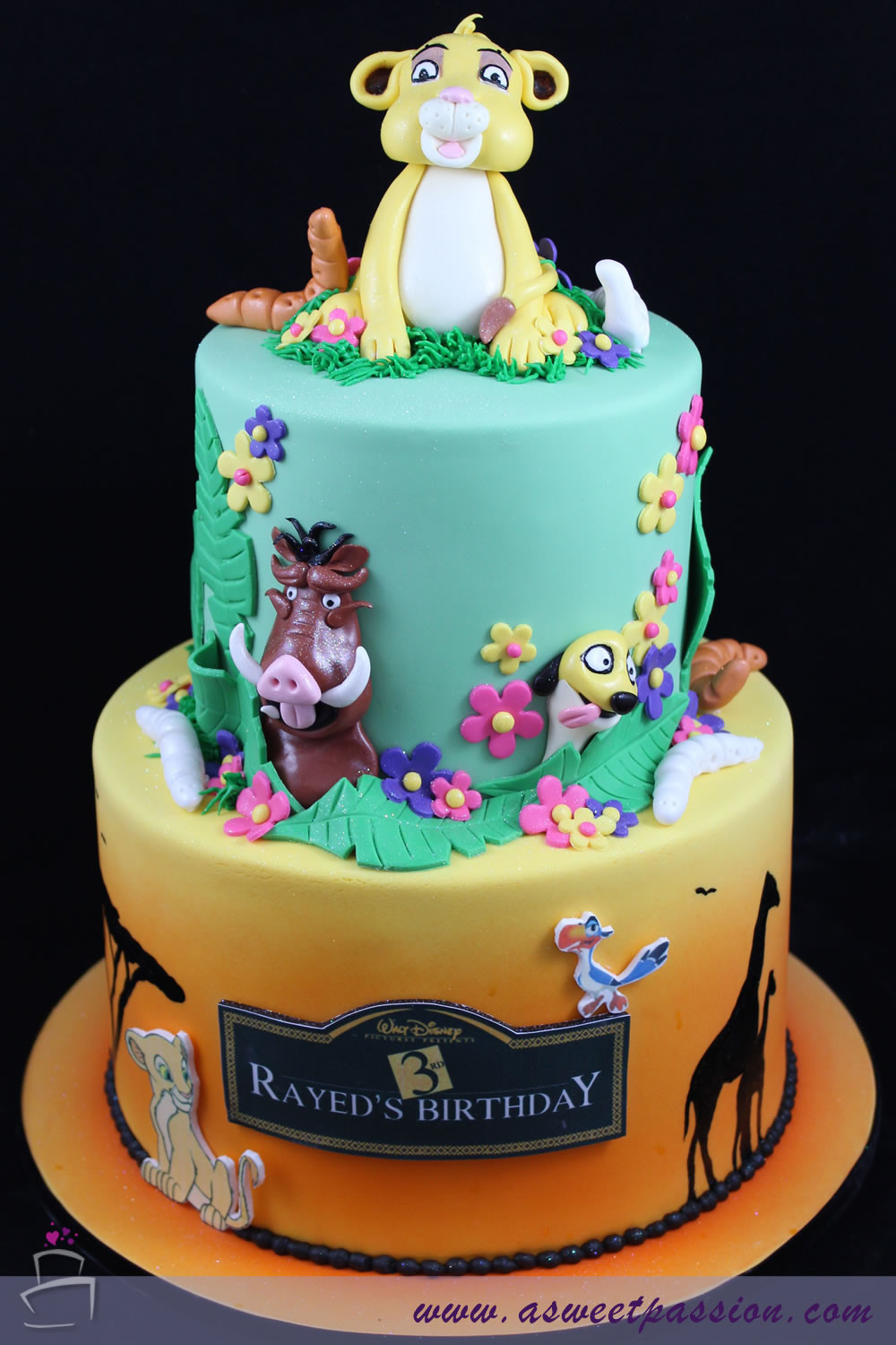 Lion King Birthday Cake
 Lion King Cake – Sweet Passion Cakery