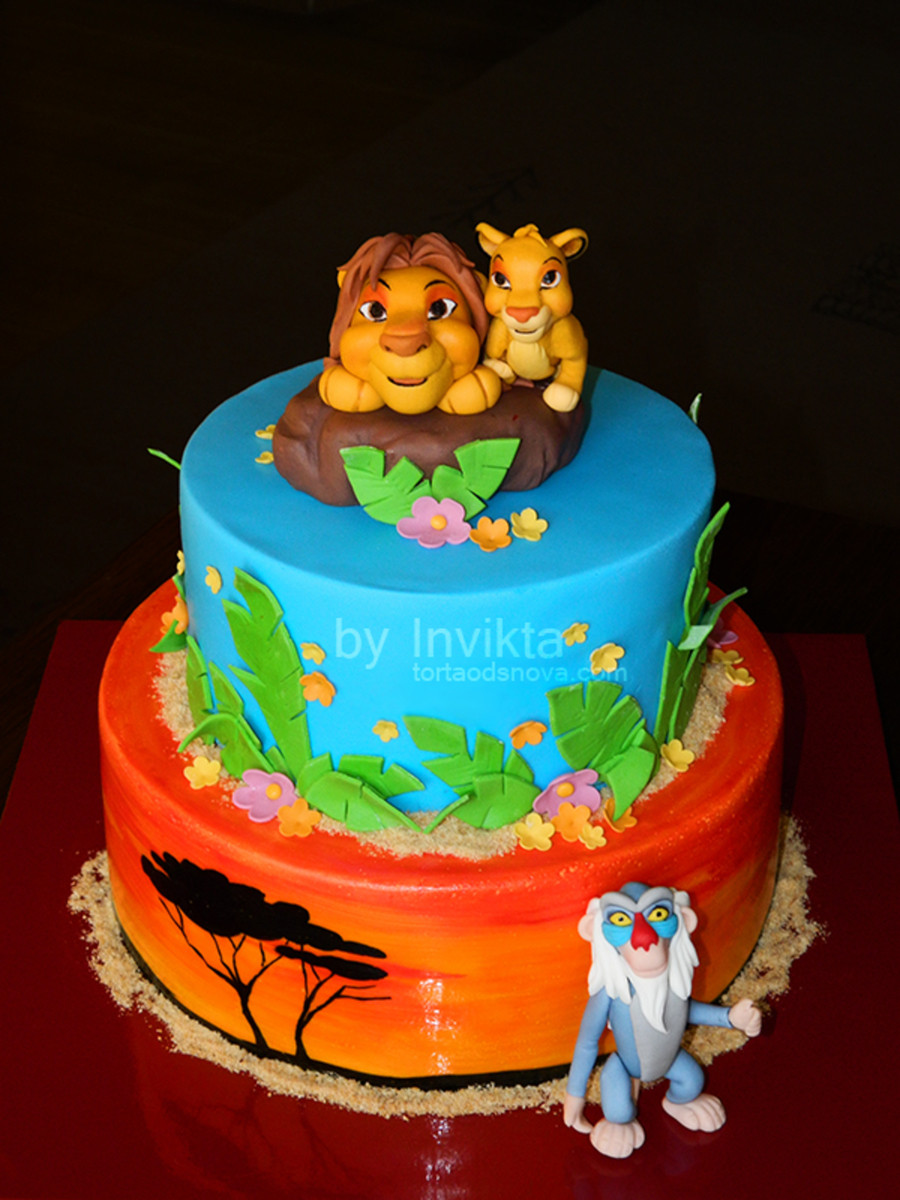 Lion King Birthday Cake
 Lion King Cake CakeCentral