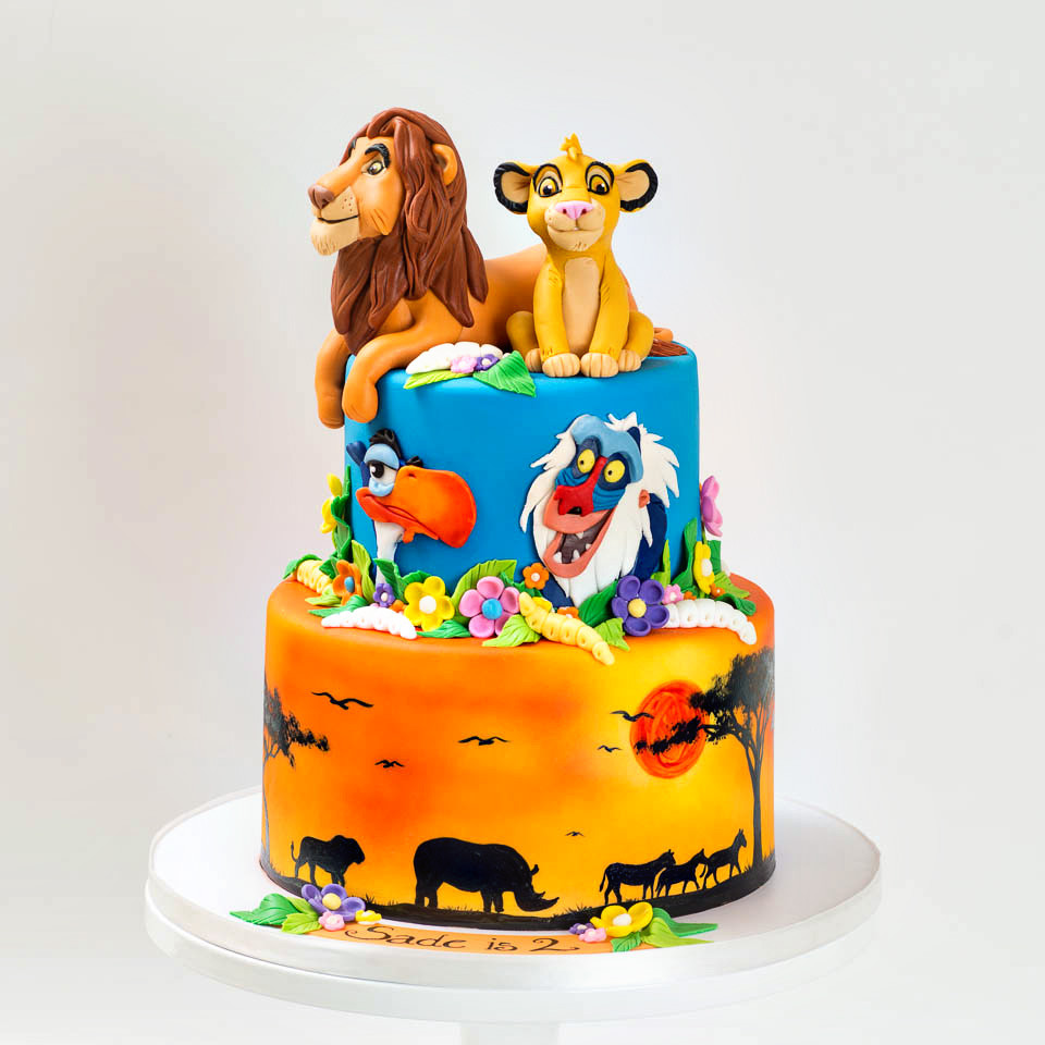 Lion King Birthday Cake
 Kids Birthday Cakes — Blue Lace Cakes