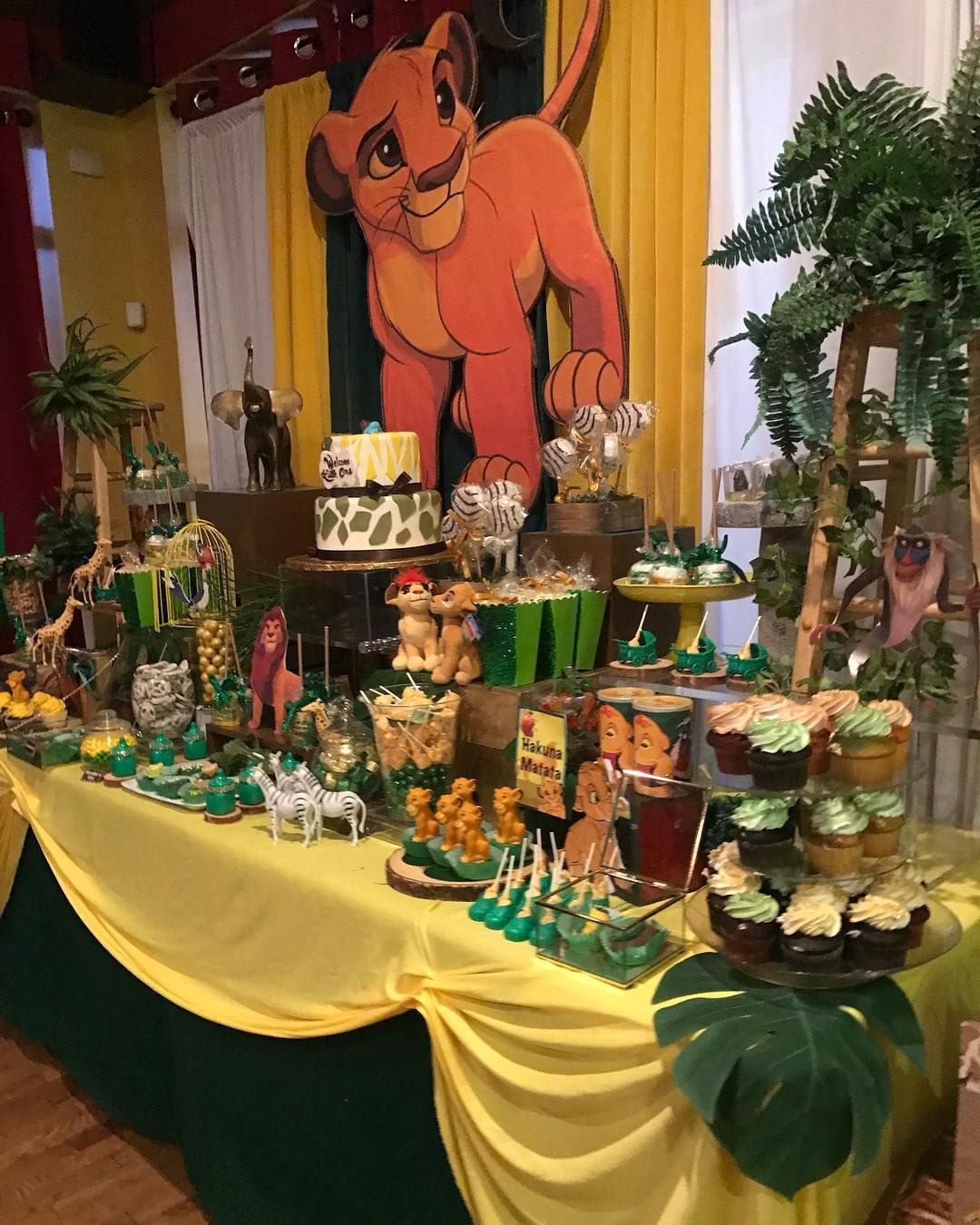 Lion King Birthday Party Ideas
 Apryll Mone t on Instagram “Lion king shower lionking