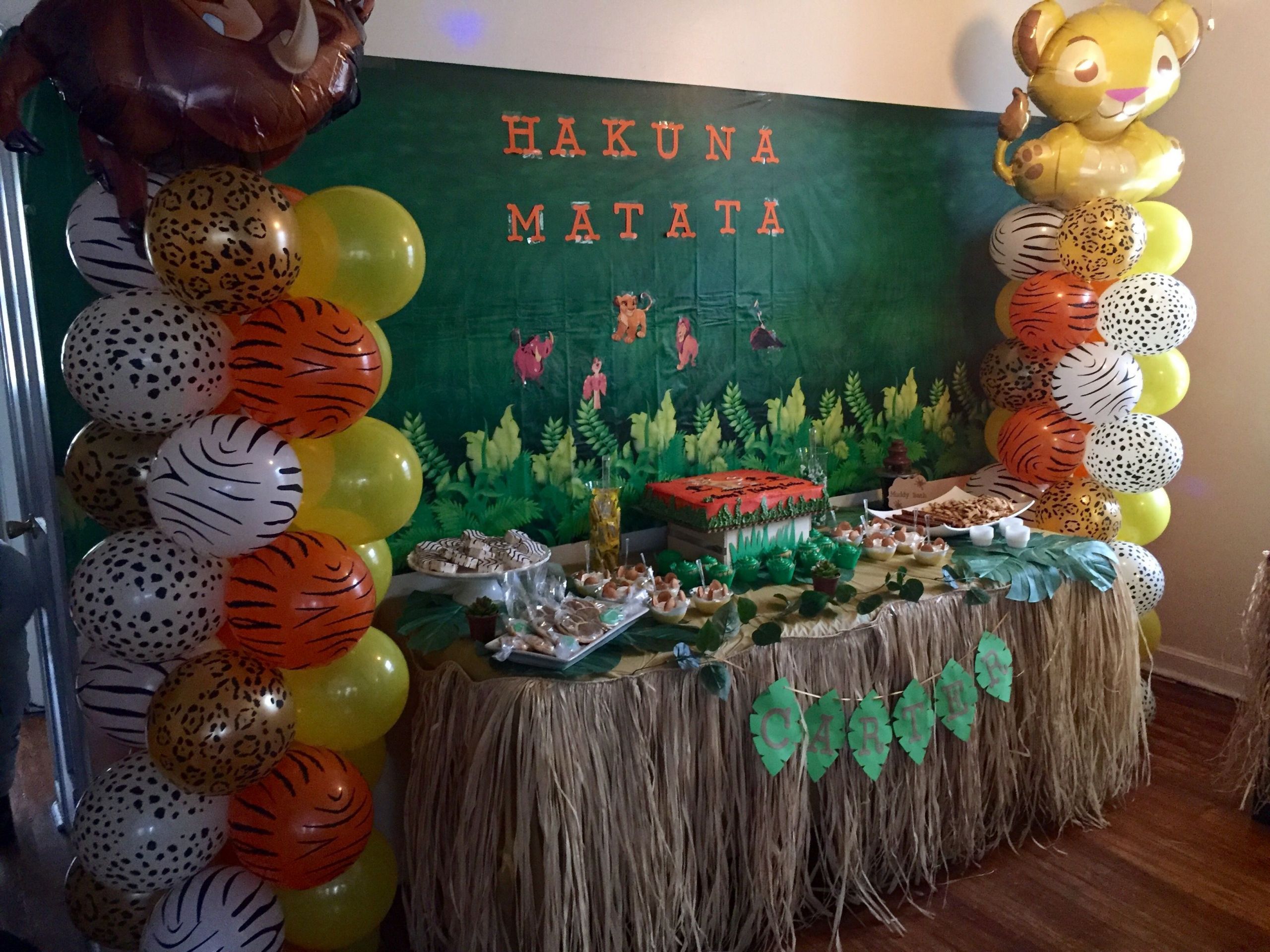 Lion King Birthday Party
 The lion king s first birthday party candy table idea