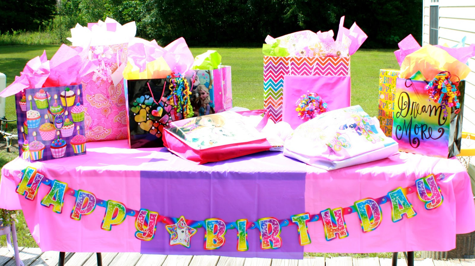 Lisa Frank Birthday Party Ideas
 A Blessed Life Halie s 8th Birthday Lisa Frank Fun