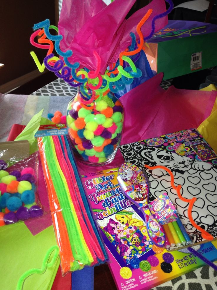 Lisa Frank Birthday Party Ideas
 LISA FRANK Centerpiece or decoration La s and gents