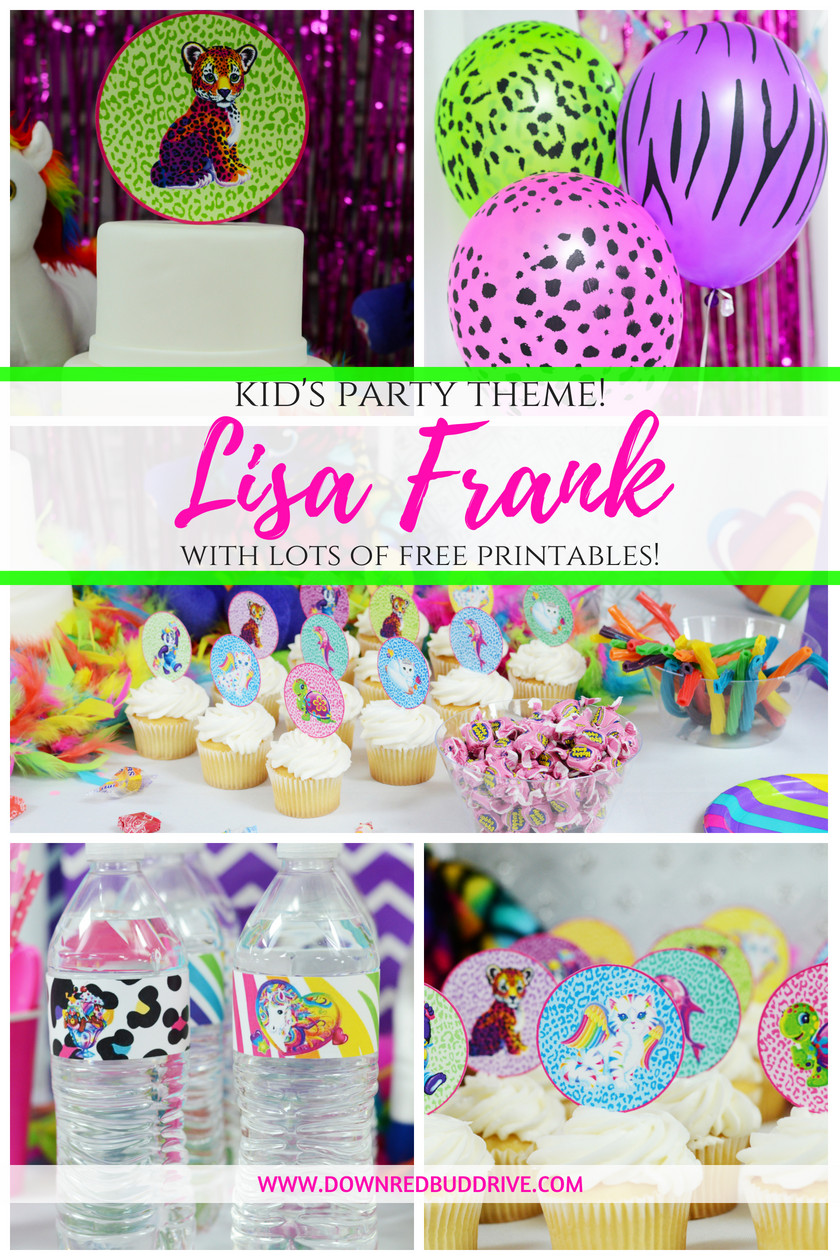 Lisa Frank Birthday Party Ideas
 Lisa Frank Party Theme Lisa Frank Birthday Party