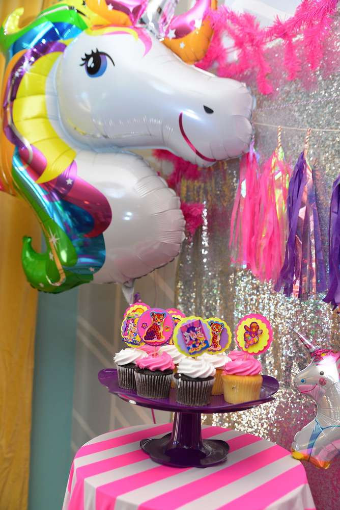 Lisa Frank Birthday Party Ideas
 Lisa Frank Unicorn Birthday Party Ideas