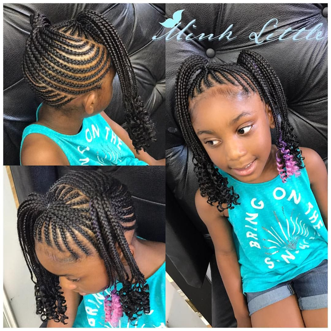 Little Black Girl Braid Hairstyles With Beads
 Cute Little Black Girl Braided Hairstyles With Beads