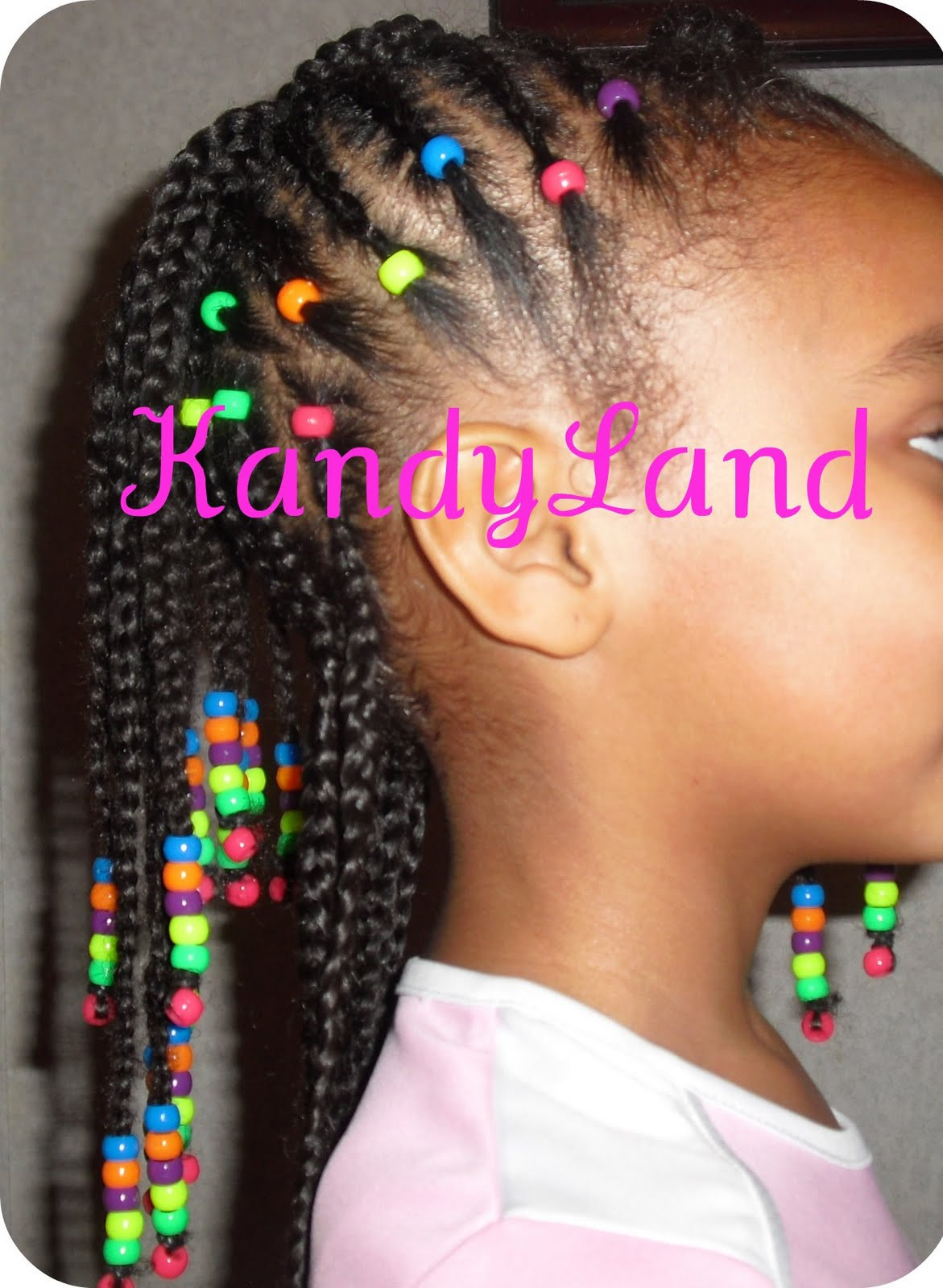 Little Black Girl Braid Hairstyles With Beads
 Easy Braided Hairstyles For Little Black Girls