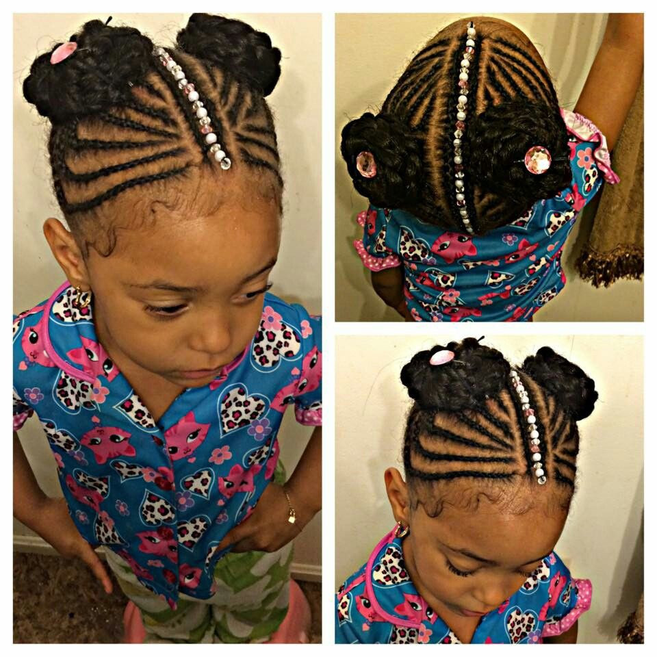 Little Black Girl Braid Hairstyles With Beads
 Courtesy of friend Beads were sewn on afterwards