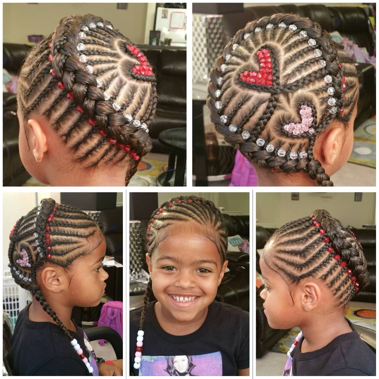 Little Black Girl Braid Hairstyles With Beads
 Braided Hairstyles With Beads