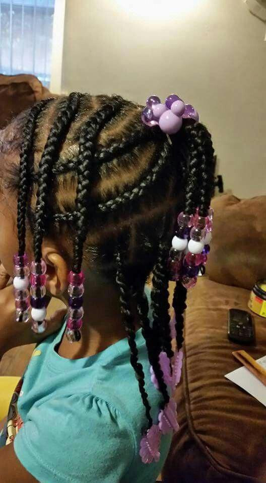 Little Black Girl Braid Hairstyles With Beads
 35 Amazing Natural Hairstyles for Little Black Girls