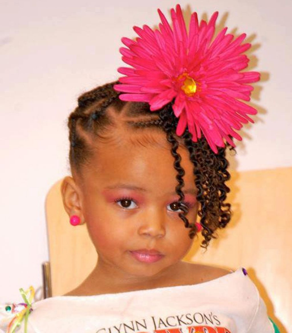 Little Black Girl Natural Hairstyles
 25 Latest Cute Hairstyles for Black Little Girls