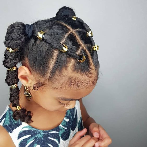 Little Black Girl Natural Hairstyles
 35 Amazing Natural Hairstyles for Little Black Girls