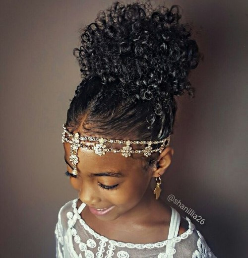 Little Black Girl Natural Hairstyles
 40 Cute Hairstyles for Black Little Girls