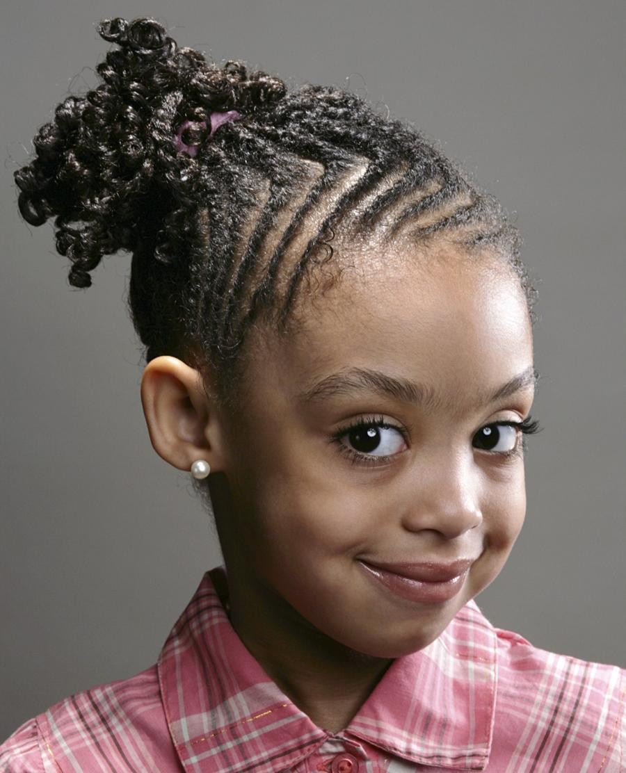 Little Black Girl Natural Hairstyles
 64 Cool Braided Hairstyles for Little Black Girls – HAIRSTYLES