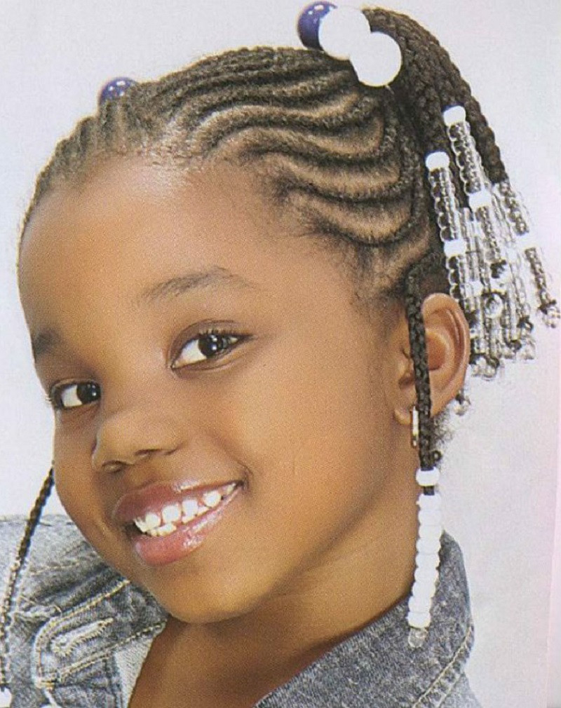 Little Black Girl Natural Hairstyles
 64 Cool Braided Hairstyles for Little Black Girls – HAIRSTYLES