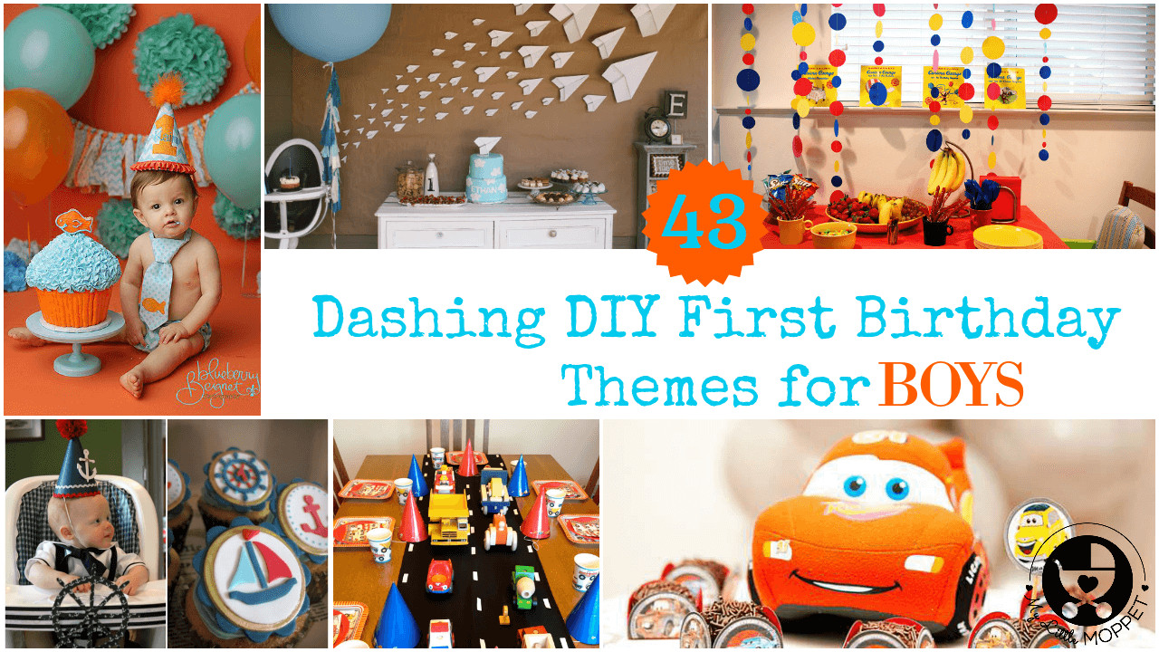 Little Boy 1St Birthday Party Ideas
 43 Dashing DIY Boy First Birthday Themes