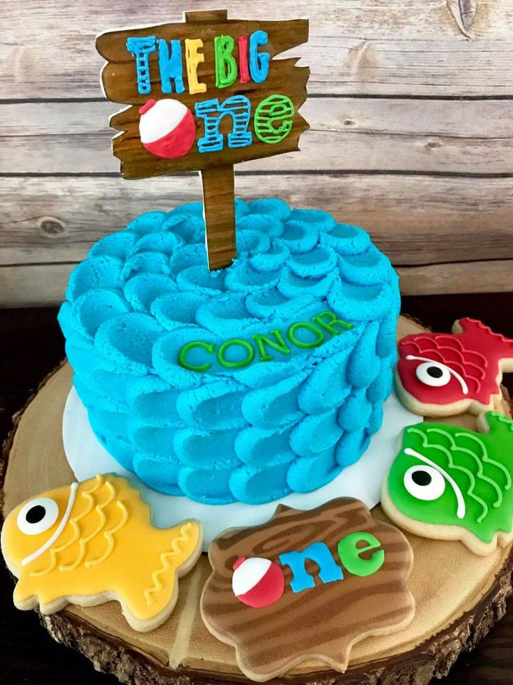 Little Boy 1St Birthday Party Ideas
 The Big e First Birthday for boy Little Fisherman theme