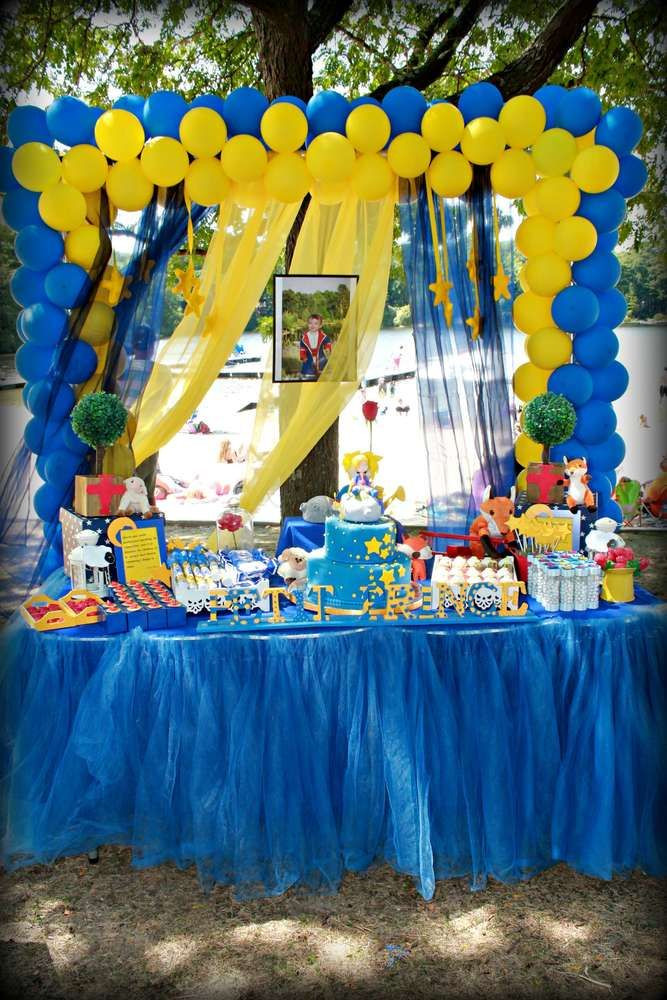 Little Boy Birthday Party Ideas
 An incredible backdrop and dessert table at a Little