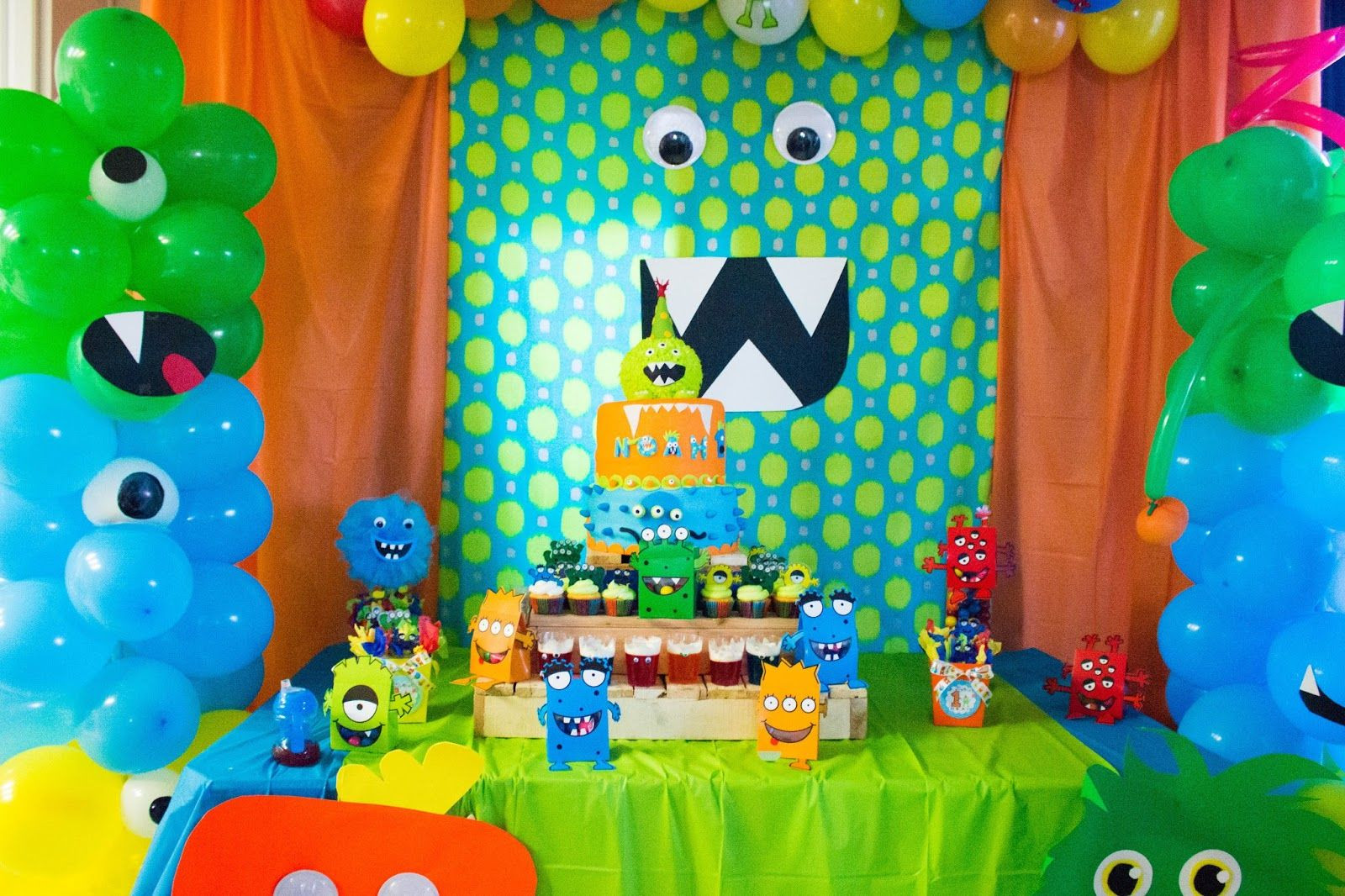 Little Boy First Birthday Party Ideas
 Party Ideas Monster party ideas Little boys party