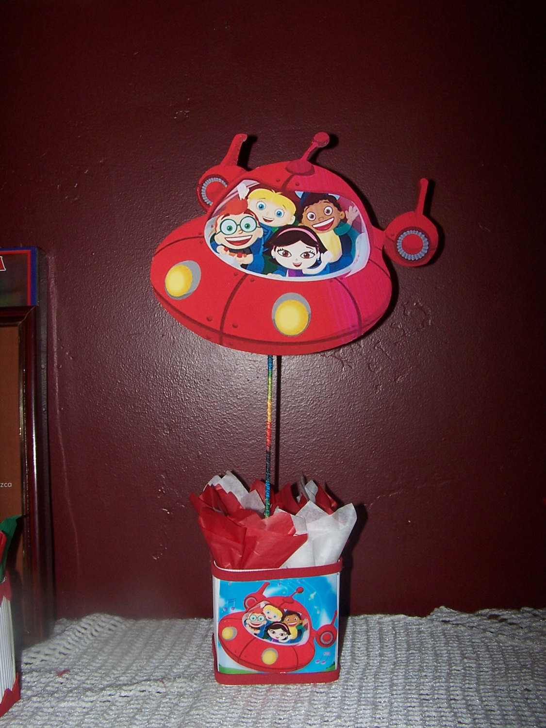 Little Einsteins Birthday Decorations
 little Einsteins birthday party centerpiece 1pc by