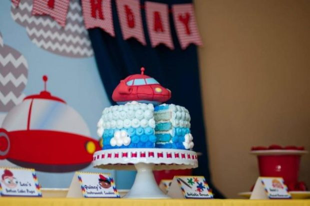 Little Einsteins Birthday Decorations
 A Little Einstein Boy Birthday Party Spaceships and