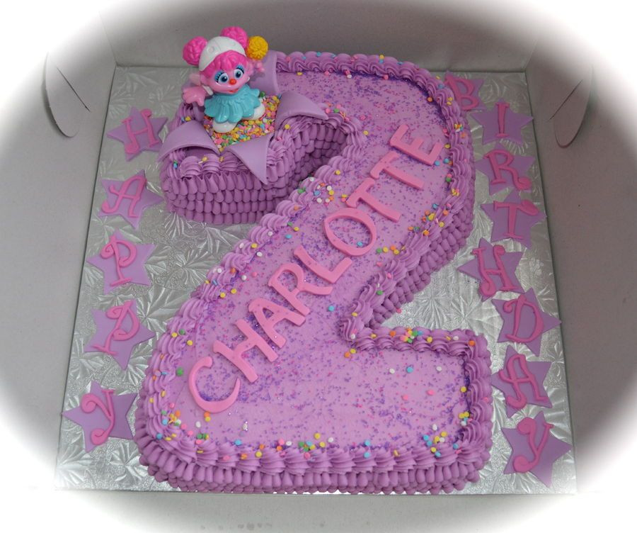 Little Girl 2Nd Birthday Party Ideas
 Abby Cadabby Birthday Cake For A Little Girl Turning 2