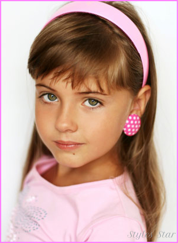 Little Girls Haircuts With Bangs
 Little girl haircuts with bangs Star Styles