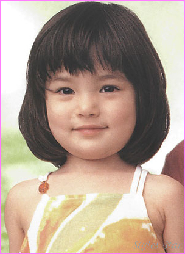 Little Girls Haircuts With Bangs
 Medium haircuts for little girls with bangs Star Styles