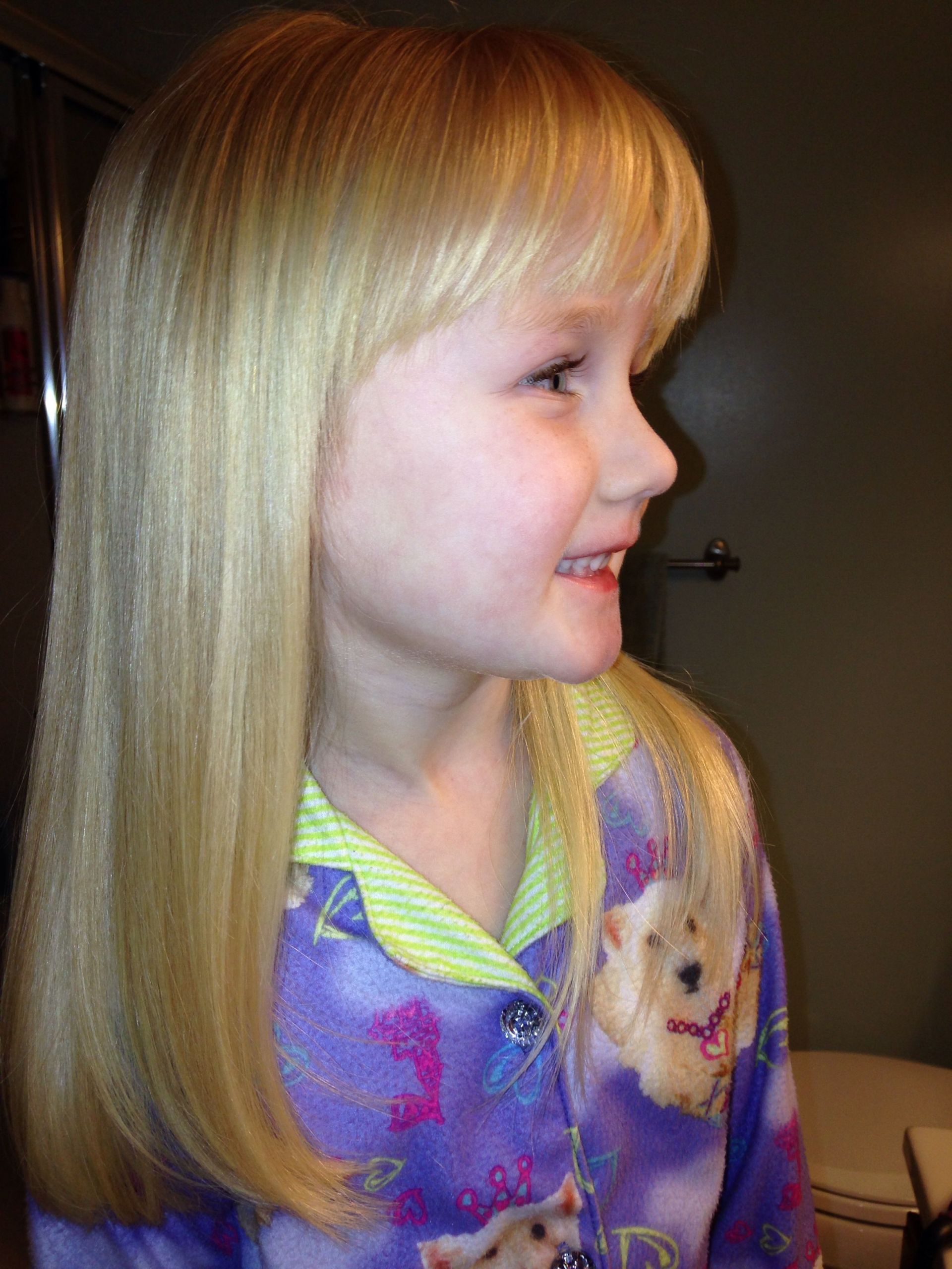 Little Girls Haircuts With Bangs
 Little girls haircut If we keep it long with bangs