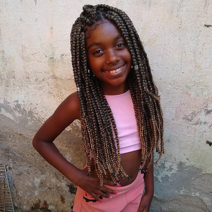 Little Girls Hairstyles Braids
 15 Lovely Box Braids Hairstyles for Little Girls to Rock