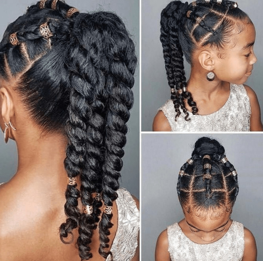 Little Girls Hairstyles Braids
 43 Braid Hairstyles For Little Girls With Natural Hair