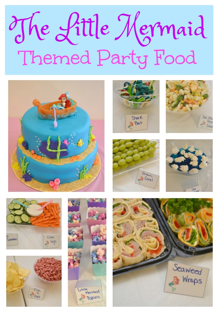 Little Mermaid Party Food Ideas
 Little Mermaid Birthday Party