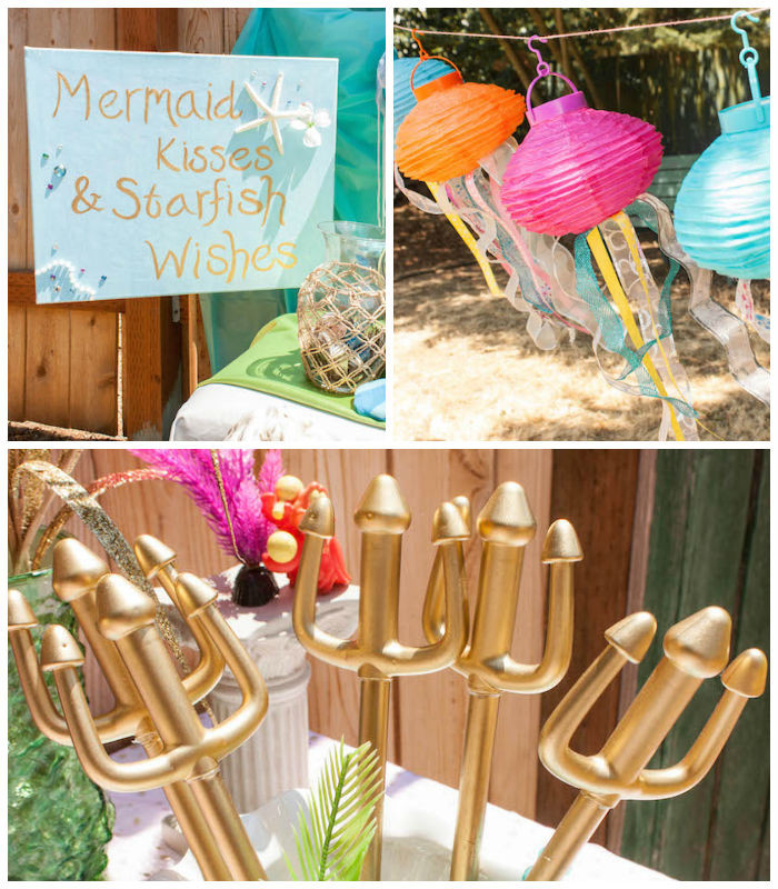 Little Mermaid Theme Party Ideas
 Kara s Party Ideas Little Mermaid Themed Birthday Party