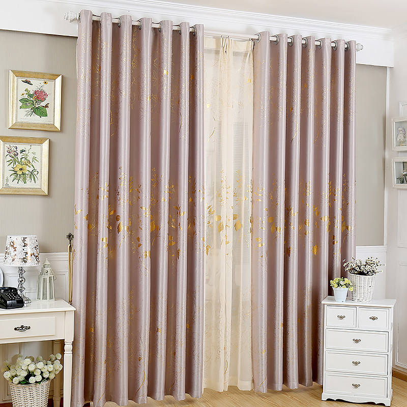 Living Room Blackout Curtains
 Contemporary Printed Blackout Curtain For Living Room