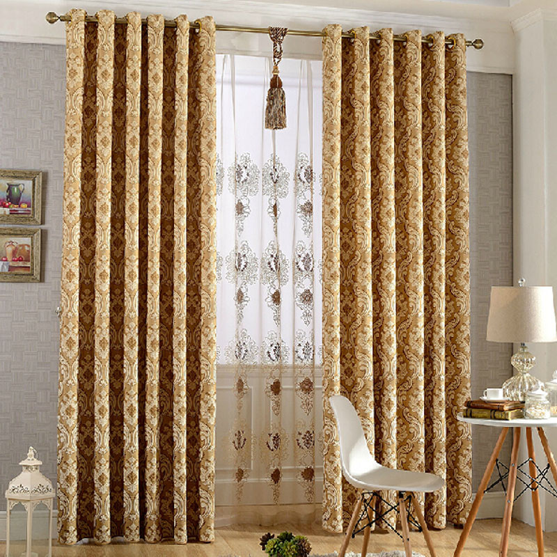 Living Room Blackout Curtains
 High End Smooth Suede Patterned Blackout Curtains Bedroom