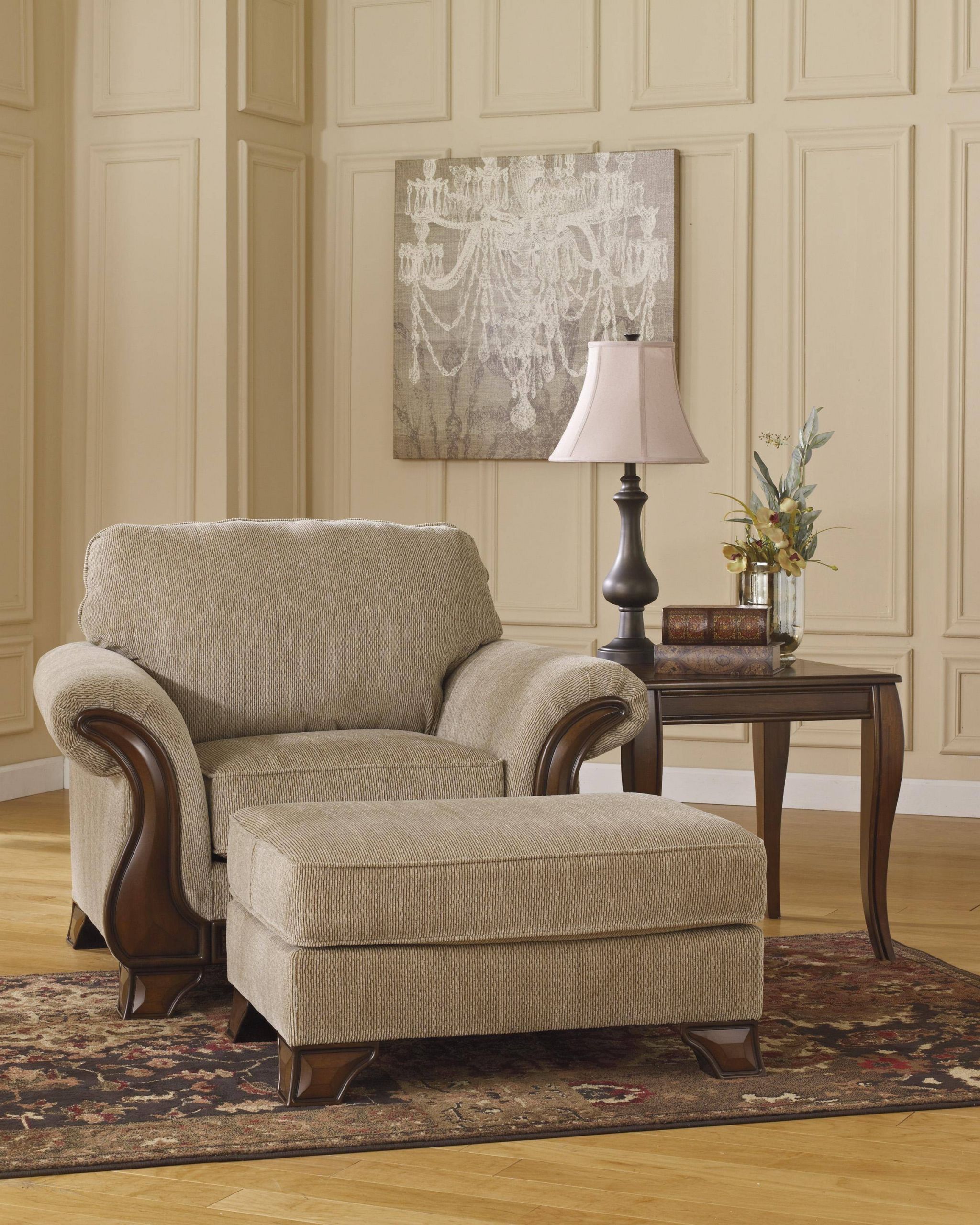 Living Room Chair Set
 Ashley Lanett 3 Piece Living Room Set in Barley 38